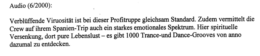 Audio 2000